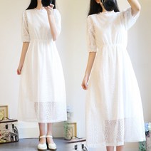 SH 서현 러블리레이스 플라워라인 레이스원피스-230