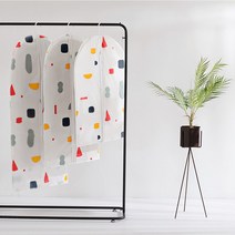 PEVA 방수 방진 옷 커버 옷걸이 커버 코트 커버, PEVA 옷커버_M(60x110cm) 3개