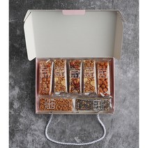 [올인원 에너지바 명품백] 부드러운 수제 견과류바 & 오란다, 네이비, 10번-색동(문구변경X), 1세트