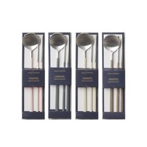 까사미아 이브로2 수저세트 4P (세트 택1), 세트4. 그레이 2P + 핑크 2P