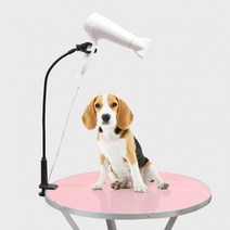 강아지 고양이 미용실 드라이기 거치대 털 말리기 애견 샵 카페, 360도테이블드라이거치대