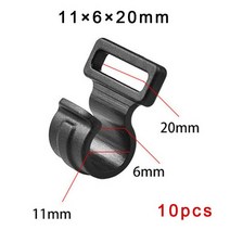 a형폴대 업라이트폴대 슬라이드폴대 텐트폴대 1 텐트 클립 플라스틱 텐트 서스펜션 후크 천막 폴 행거 클립 캔버스 앵커 그리퍼, 11x20x6mm, 협력사