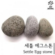 세틀 에그 스톤 2-3cm [1개] 활착석 음성수초 나나 부세 활착용