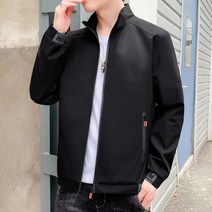 여름점퍼 남성 자켓 봄 가을 얇은 스탠드 칼라 남성 캐주얼 자켓 야외 지퍼 윈드 브레이커 2022 패션 의류 스트리트 남성