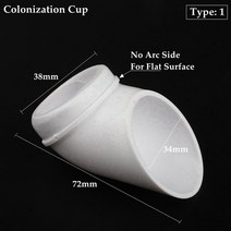 DIY 정원 발코니 딸기 심기 화분 5 개 농장 온실 수직 수경 재배 시스템 PP 식민지 컵, 03 Cup No Arc