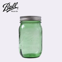 일음쇼핑^*n볼 메이슨자 퍼펙션 그린 유리병 쿼터 950ml 1p 음료 우유 유리 슨자 볼자 밀폐 보틀 볼슨 물병 드리킹 유리컵 카페일음medi*^, ab*^선택없는