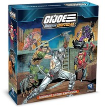 G.I. Joe Mission Critical: 미드나잇 스톰 확장판 RPG 협동 미니어처 보드게임 새로운 영웅 보스 등 만 14세 이상 25인용 USA 미국
