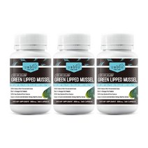 유비바이오 초록입홍합 동결건조 500mg 360캡슐 3팩