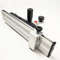 조기대 목공테이블 miter gauge 알루미늄 프로파일 울타리 w track stop table saw 라우터 miter gauge saw 조립 눈금자 목공 도구, 1 세트, 100cm