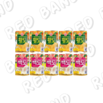 오뚜기 황도 5개+백도 5개(반절) 총 10개, 3세트