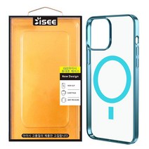 ISEE아이시 Apple 맥세이프 호환 휴대폰 슬림 케이스 7종컬러, 아이폰13Pro Max, 시에라 블루