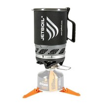 Jetboil 젯보일 MicroMo 경량 스토브 요리 버너 화로 1구, Carbon