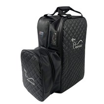 대용량 승마 부츠 가방 백 헬멧 장비 용품 보관 방수, 블랙 성인 가방