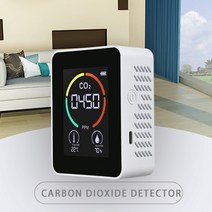 복합가스측정기 CO2 미터 실내 이산화탄소 농도 감지기 스마트 공기질 모니터 분석기 디스플레이, 02 Infrared Detection W