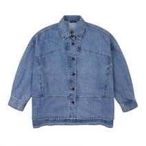 코데즈컴바인 [코데즈컴바인] 오버핏 셔츠형 데님자켓 (CHA-DJ506W3)