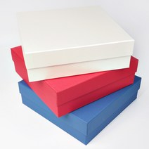 하드케이스 상하분리형 상자 (선물상자) 큰박스 큰선물상자 싸바리 큰선물박스, 1개, 6호-200 x 200 x 90mm(골드)