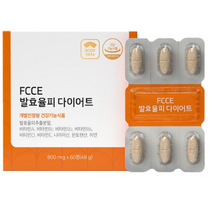 FCCE 발효율피 다이어트 48g, 60정, 6개