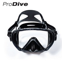 프로다이브 스쿠버다이빙 마스크 수경 베르사, 없음