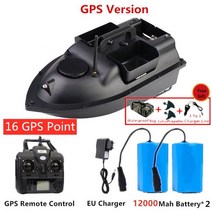 16 gps 포인트 미끼 보트 500m rc 낚시 둥지 보트 자동 크루즈 컨트롤 2kg 로딩 3 호퍼 gps rc 중첩 보트 어군 탐지기, 16GPS EU 12000 2, 협력사