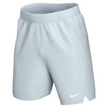 나이키 남성 코트 드라이 핏 어드밴티지 7인치 테니스 반바지 인디고 헤이즈 및 화이트 92364