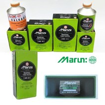 타이어패치 노쥬브접착제 풀 펑크수리 빵구키트 MR 일제 MARUNI 래디얼패치 GNR-22 타이어용 노쥬브패치 80X180mm 10pcs 1box