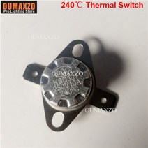 스모그 머신 포그 연무기 연막 소독기900w1500w3000w 무대 특수 효과 수직 안개 연기 기계 서미스터 온도 조절기 온도 제어 감지기 분무기 부품, 240도, 15개