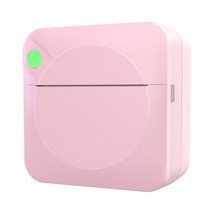 가정용사진인화기 폴라로이드 스티커사진 인생네컷 휴대용 c17 포켓 열전 사 프린터 종이, 분홍