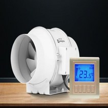 고기 환풍기 급배기 덕트 소형 환풍기 주방 배기 팬, HF-100P(4인치구경100mm)무선원격제어