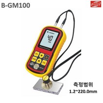 대동상사 초음파두께측정기 B-GM100 1.2~220.0mm 철 비철 휴대용 산업현장, 1개