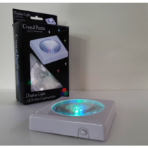 3D크리스탈 입체퍼즐 LED 디스플레이 무드조명 받침대, 청춘º상품선택ºYou, 청춘º상품선택ºYou