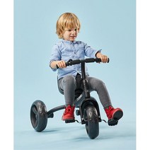 블랙 세발자전거 균형감각 두돌아기선물 나들이용품 아기자전거 운동신경발달, 상세페이지참조