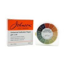 JOHNSON 존슨 PH 테스트페이퍼 시험지 측정 롤형(5m), 1