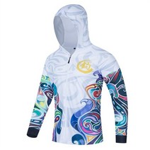 낚시복세트 동계 하계 옷 의류 상하세트 fishing clothes 지퍼가 달린 2021 후드 낚시 가있는 남성용 낚시 유니폼 다채로운 빠른 건조 태양 보호 낚시 셔츠, xxxl, 1-b