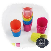 니본 종이컵홀더10p 손잡이컵받침 종이컵받침, 핑크