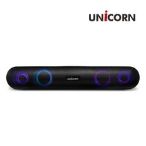 유니콘 FM 라디오 MP3기능 블루투스 LED 듀얼 유닛 사운드바, SB-700BT