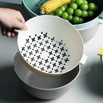 감각적인 투톤컬러 디자인채반, 그레이