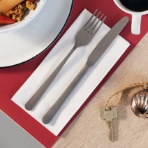 Duni 듀니 소프트 화이트 150923 디너냅킨 60매, 기본