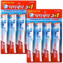 닥터세닥 슈퍼슬림 칫솔 초극세모, 4개입, 2개