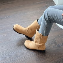 메이론 미들 부츠 4cm