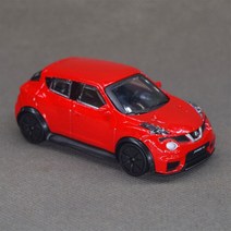 자동차다이캐스트 금속 합금 피규어 올드카 Bburago 1/43 닛산 주크 SUV 합금 자동차 모델 다이캐스트 금, 02 Red