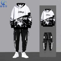 셀럽당 남 긴팔 세트 남 멋쟁이 팬츠 얇은 긴팔 맨투맨