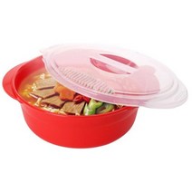 이지앤프리 전자렌지전용 라면쿡 겸용 찜기, 3개
