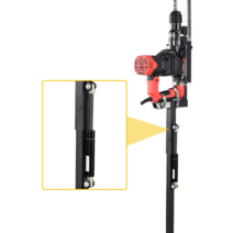 천장 드릴 거치대 구멍 뚫는 장비 천공기 고정 브라켓, 상인방2m기어체인4m+폴딩베이스