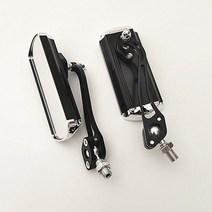 싸이클 라이딩 안전 자전거 백밀러 -블랙