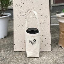 아메리카노 텀블러가방 에코백 보냉백 손가방 미니캔버스백, 본품