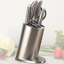 스테인리스 칼꽂이 스텐 중식도 칼보관함 칼거치대