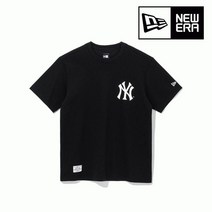 뉴에라 MLB 빅 페이즐리 뉴욕 양키스 반팔 티셔츠 블랙 13086597
