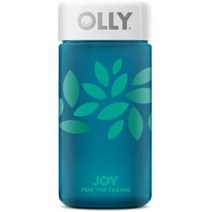 OLLY Joy Jar Easy Refillable Glass Bottle Vitamin Container Holds Up to 120 Vitamin Gummies Limi, One Color, One Size, 1개