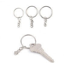 원형 포카 홀더 차키 키링 증사 증명사진 포토카드 스마트키 포토 액자 자동차 번호판 차번호 열쇠고리 부자재 재료 연결 고리 악세사리 만들기 링 네임택 가방 악세서리 키홀더 체, 30mm