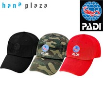 PADI 패디 모자 볼캡 21 인스트럭터 코스디렉터, 레드(인스트럭터)